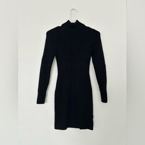 A&F Black Knit Bodycon Dress Size S